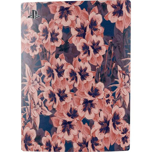 Dark Tapestry Floral PS5 Digital Edition Console Skin